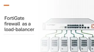FortiGate firewall as a load balancer