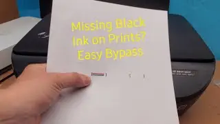HP Printer Prints Blank Pages ENVY 5660 #62 62xl Bypass Black Ink