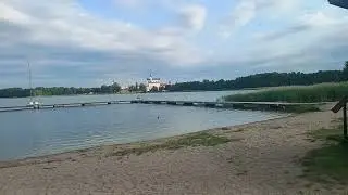 Jezioro Wigry, najgłębsze jezioro Polski Der Wigrysee, der tiefste See Polens
