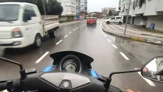 Yamaha N-Max 155 (2018) | POV Short Ride in rainy day | Barış Man&ccedil;o - Unutamadım