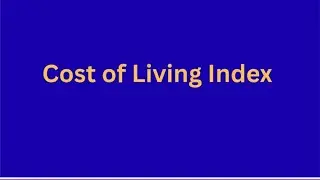 Consumer Price Index l Cost of Living Index l (#293)#statistics #indexnumbers