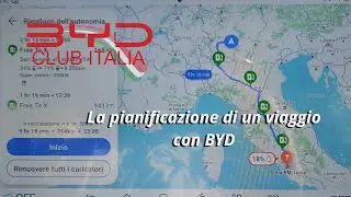 La pianificazione di un viaggio con BYD
