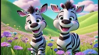 Where Is My Stripe Asks Little Zebra | Nursery Rhymes for Kids & Baby Songs