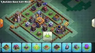 Builder Hall 7 Base - With Giant Cannon