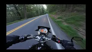 Ride to French Creek - Speed Triple 1050 Raw Sound POV [4K]
