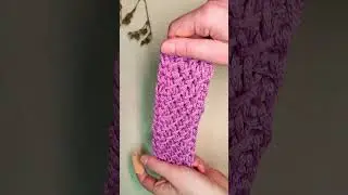 Вязаный ремешок для сумки #crochetstrap #crochethandle #crochetbagstrappattern #crochetbaghandles