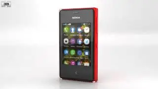 Nokia Asha 500 3D model by 3DModels.org