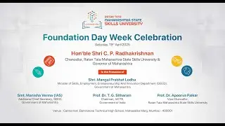 Foundation Day Week Celebration: Ratan Tata Maharashtra State Skills University, Mumbai
