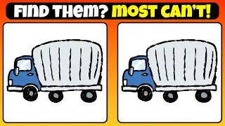 THINK IT'S EASY? THINK AGAIN! | Find 3 Differences👀