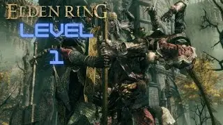 ELDEN RING LEVEL 1 GODRICK,RENNALA WITH BASTARD SWORD