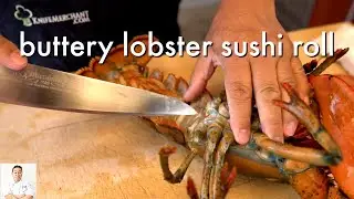 GRAPHIC: Buttery Lobster Sushi Roll | How To Make Sushi Series