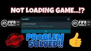 LOGIN FAILED?? Problem Solved👍🤗 FIFAMOBILE20