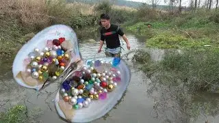 Three strange oysters appear in wilderness creek, news of treasure harvest