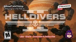 Helldivers 2 - Live on PS5 #PS5Live #helldivers2 #gaming #hordeshooter #funny