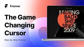 Framer Tutorial: The Revealing Cursor that Everyone's Talking about in less than 2 minutes
