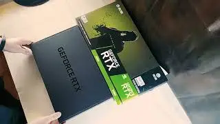 Распаковка видеокарты RTX 2060 12GB MAX OC