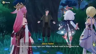 Genshin Impact v4.5: Running into Mysterious Urban Legend quest by accident