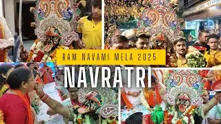 Aligarh Ramnavami Mela 2025 💖🙏🏻| Vishal Shobha Yatra | Nicky Kali Aligarh ❤️🙏🏻 | Harigarh Kali