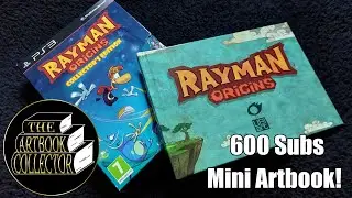 Mini Artbook | The Art of Rayman Origins - Book Flip Through