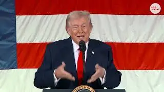 Full Trump speech at Fort Bragg praises military, criticizes Democrats renaming military bases