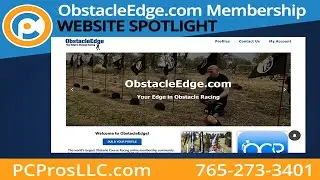 Website Spotlight of ObstacleEdge.com by PCProsLLC.com