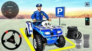 Advance Police Quad Bike Parking - 4x4 ATV Bike - Android Gameplay
