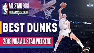 BEST DUNKS From 2018 All-Star Weekend! (Donovan Mitchell, LeBron James, and More!)