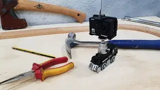 Who needs a camera slider when you can make this?! Brio train track camera