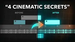4 Cinematic Secrets That Will Transform Your Edits Completely