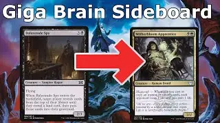 CRAZY HYBRID COMBO DECK! Oops All Spells and Witherbloom Apprentice Chain of Smog (Legacy Combo MTG)