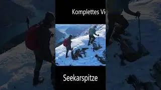 Seekarspitze #climbing #mountains #hiking #shorts #bergsteigen #adventure #wandern #winter