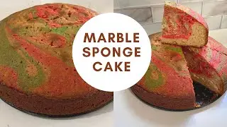 How To Make Trinidad Marble Sponge Cake | Holiday Baking | Caribbean