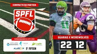 Série Ouro 2024 - Guarás Futebol Americano x Santo André Werewolves