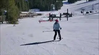 Skiing at Badger Pass