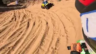 Waynoka Oklahoma LT80 brothers ride trx250r dunes trx250ex Little Sahara 