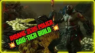 Сборка с максимальным уроном Зевса ⚡ Уничтожил ГНА и всех берсерков | God of War Ragnarok NG+
