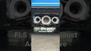 FL5 Exhaust active valve. Sport and +R mode.  We will be making a huge improvement to this.