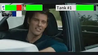Sonic the Hedgehog (2020) Highway Chased Scene with healthbars