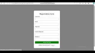 Registration form design in html and css || How to Create Registration form design in html and css