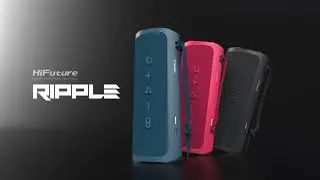 ✨ HiFuture Ripple &ndash; Dual Impact Portable Bluetooth Speaker!