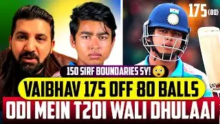 LIVE: Vaibhav Suryavanshi Smashes 175 Off 80 Balls! 🔥 India Post 411 vs ENG U19 World Cup Final