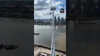 Emirates air line cable car-Timelapse