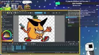 Modding Sprites On Pizza Tower | Art Stream 120