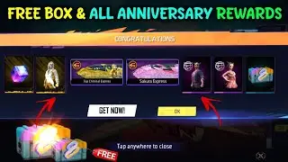 💥8th Anniversary Event Free Rewards in Tamil | Free Fire New Golden Criminal | Free Fire New Event