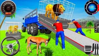 Farm Animal Truck Transport Simulator - Real Zoo Transporter Truck Driving - Android GamePlay