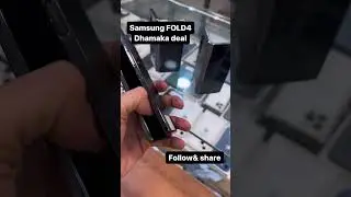 Samsung Fold 4 CRAZY DEAL #gurjindercommunication #samsungfold4 #mobilemarketchandigarh #flip #viral
