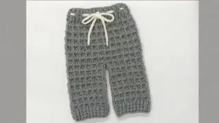 كروشيه بنطلون او سروال بيبي/Crochet Baby Pants,Leggings
