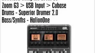 Zoom G3 Direct Recording Test - Heavy Metal