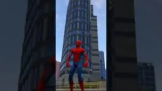 SPIDERMAN COMES IN THE LOS SANTOS #shorts #gta5