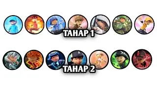 Urutan kuasa elemental tahap 1 sampai 2 boboiboy,di bahas hanya dalam 2 menitan saja